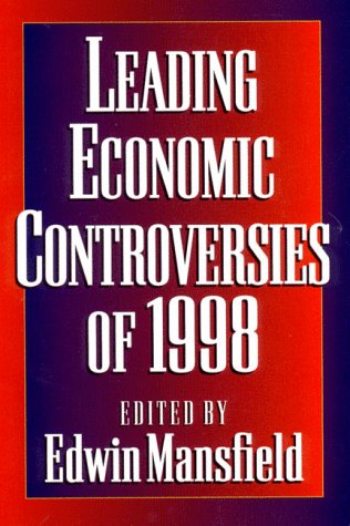 Imagen de archivo de Leading Economic Controversies of 1998 a la venta por BookHolders