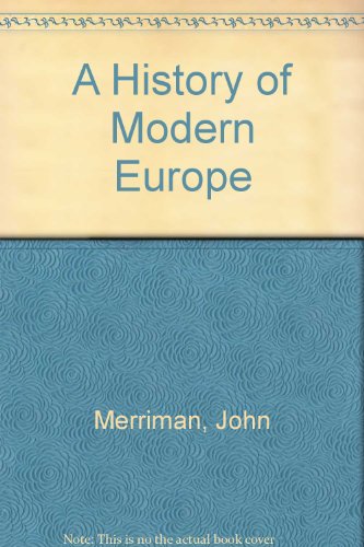 9780393972931: A History Of Modern Europe. 2 Volumes Set