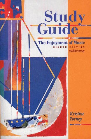 Imagen de archivo de Study Guide for the Enjoyment of Music a la venta por boyerbooks