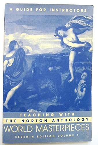 Imagen de archivo de The Norton Anthology of World Masterpieces a la venta por Better World Books