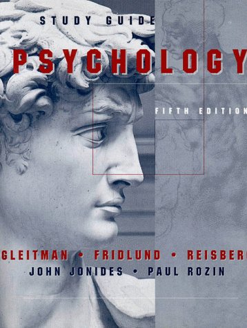 Beispielbild fr Psychology: Study Guide Fifth Edition: Study Guide to 5r.e zum Verkauf von Reuseabook