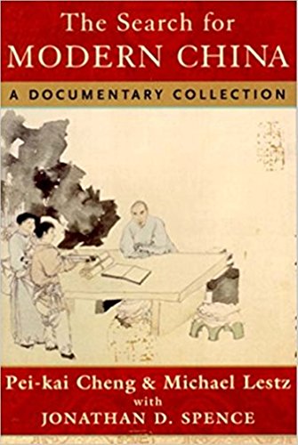 Imagen de archivo de The Search for Modern China: A Documentary Collection a la venta por Once Upon A Time Books