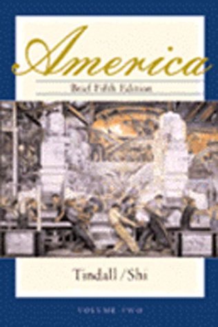 America North History (9780393974447) by Tindall, George; Shi