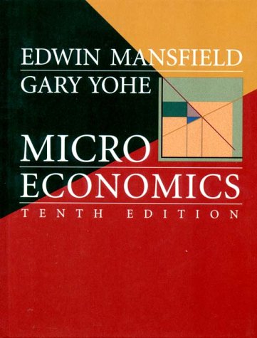 Stock image for Microeconomics: Theory/Applications for sale by The Book Cellar, LLC