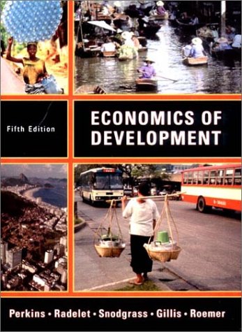 Beispielbild fr Economics of Development zum Verkauf von Wonder Book