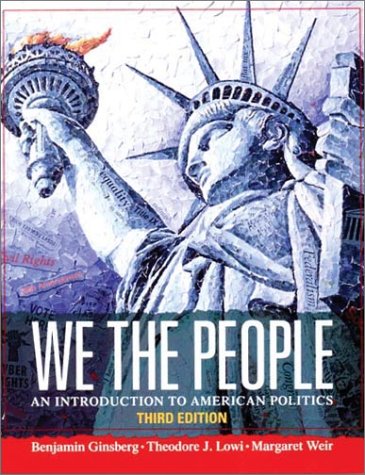 9780393976281: We the People: An Introduction to American Politics