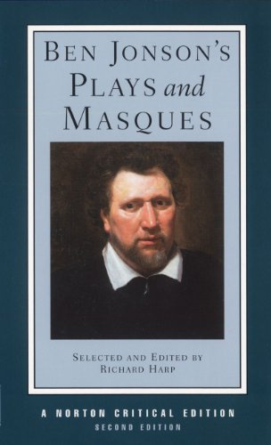 Stock image for Ben Jonson's Plays and Masques (Norton Critical Editions) for sale by ZBK Books