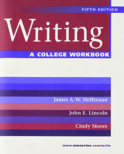 Beispielbild fr A College Workbook: for Writing, Fifth Edition zum Verkauf von HPB-Red