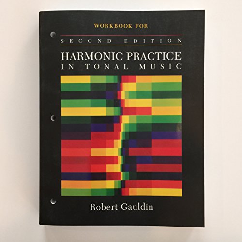 9780393976670: Harmonic Practice in Tonal Music 2e Workbook