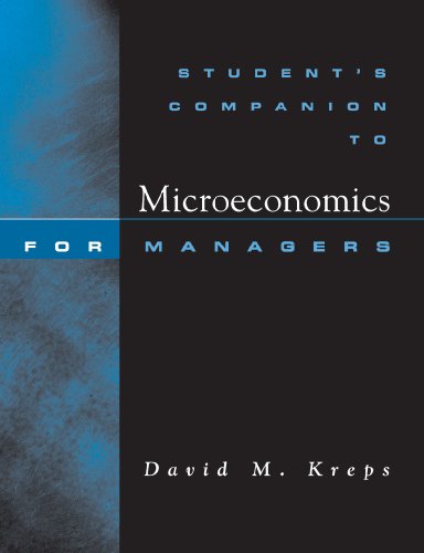 Stock image for Microeconomics for Managers, Study Guide for sale by Better World Books Ltd