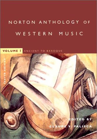 Imagen de archivo de The Norton Anthology of Western Music: Ancient to Baroque a la venta por HPB-Diamond
