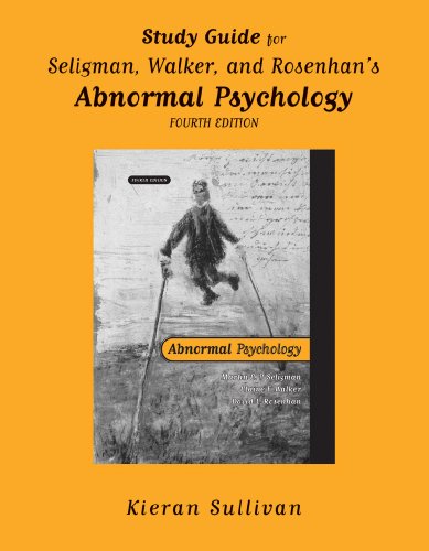 9780393977042: Study Guide: for Abnormal Psychology, Fourth Edition