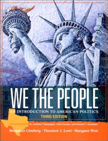 9780393977141: We the People: An Introduction to American Politics