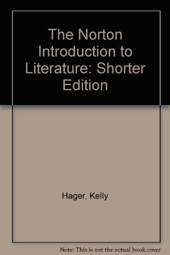 Stock image for The Norton Introduction to Literature: Shorter Edition for sale by BookHolders