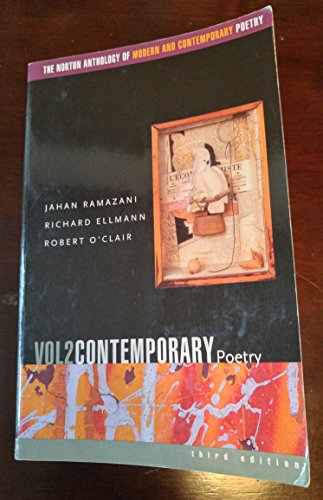 Stock image for The Norton Anthology of Modern and Contemporary Poetry, Volume 2: Contemporary Poetry for sale by SecondSale