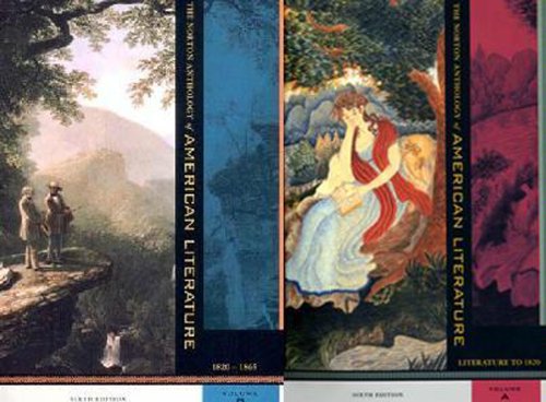 9780393977936: The Norton Anthology of American Literature, Package 1: Literature to 1865, 2 volumes