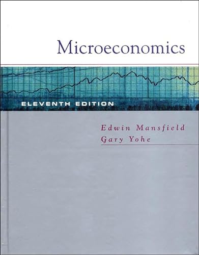 9780393979183: Microeconomics: Theory/Applications