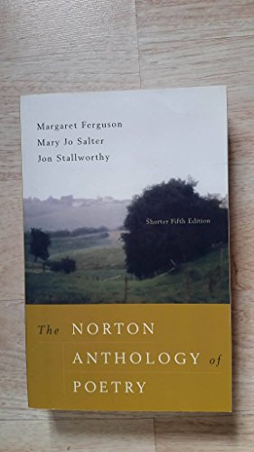 Imagen de archivo de The Norton Anthology of Poetry, Shorter Fifth Edition a la venta por BooksRun