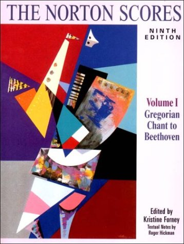 9780393979459: The Norton Scores: A Study Anthology : Gregorian Chant to Beethoven: 001