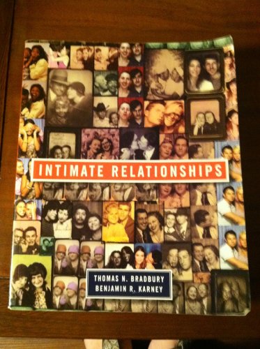 Beispielbild fr Intimate Relationships zum Verkauf von Better World Books