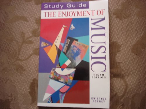Imagen de archivo de Study Guide for The Enjoyment of Music a la venta por The Book Spot