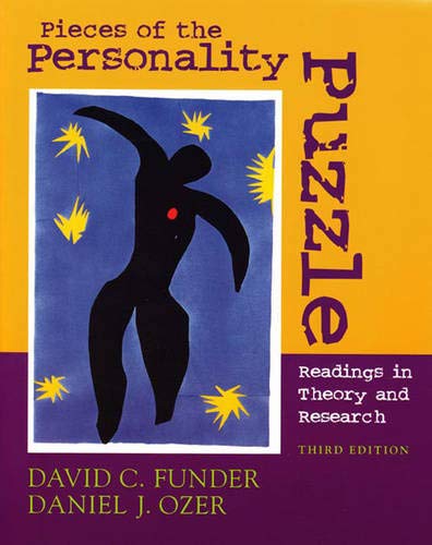 Stock image for Pieces of the Personality Puzzle : Readings in Theory and Research for sale by Better World Books