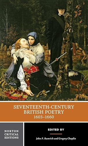 Beispielbild fr Seventeenth-Century British Poetry, 1603-1660 zum Verkauf von Blackwell's