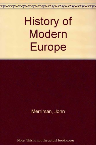 9780393983388: A History of Modern Europe: 1