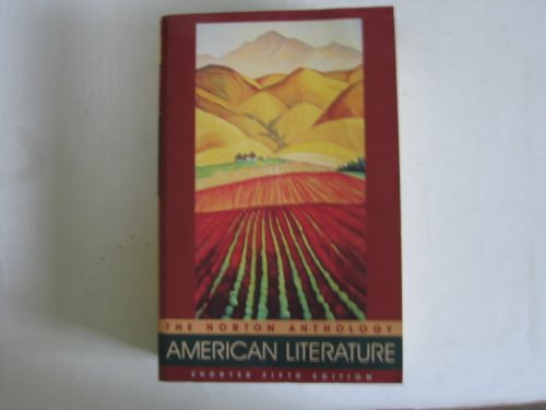 The Norton Anthology of American Literature: Shorter Edition (9780393989304) by Baym, Nina