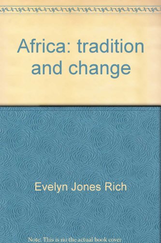 Beispielbild fr Africa: tradition and change zum Verkauf von Irish Booksellers