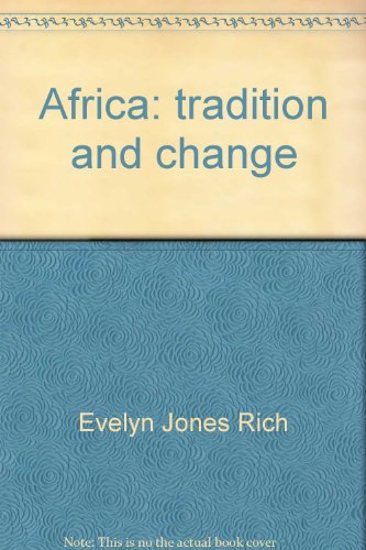 Stock image for Africa : Tradition and Change for sale by Better World Books