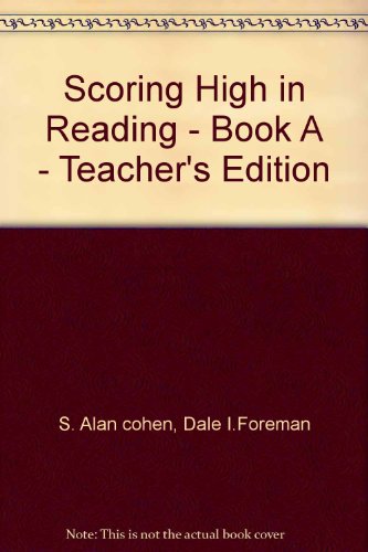 Stock image for Scoring High in Reading - Book D - Teacher's Edition for sale by McTed's Books