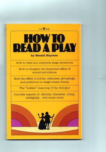 Imagen de archivo de How to Read a Play a la venta por HPB Inc.