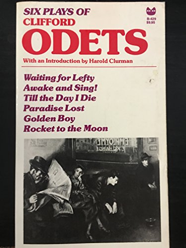 Stock image for Six plays of Clifford Odets (A Black cat book ; B-429) for sale by Half Price Books Inc.