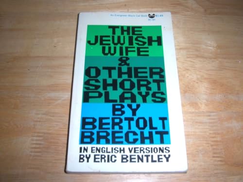 Imagen de archivo de The Jewish Wife, and Other Short Plays a la venta por Better World Books: West