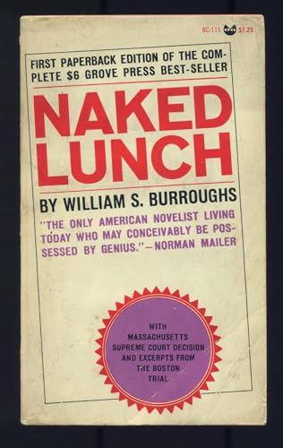 Beispielbild fr Naked Lunch zum Verkauf von HPB-Ruby