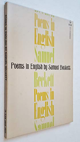 9780394171968: Poems in English