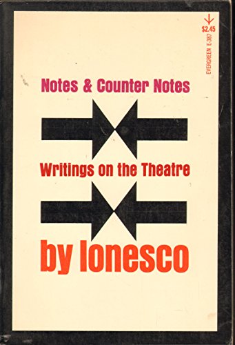 9780394171975: Notes and Counter Notes: Writings on the Theatre