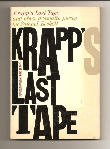 Stock image for Krapp's Last Tape and Other Dramatic Pieces for sale by Wonder Book