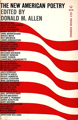 9780394172255: The New American Poetry, 1945-1960