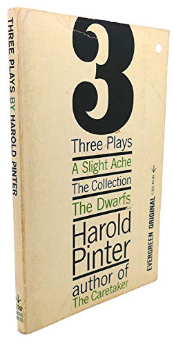 9780394172408: Three Plays: A Slight Ache, the Collection Oande the Dwarfs