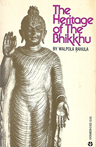 Heritage of Bhikkhu (9780394178233) by Rahula, Walpola