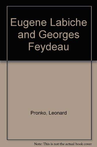 Beispielbild fr Eugene Labiche and Georges Feydeau zum Verkauf von Vashon Island Books