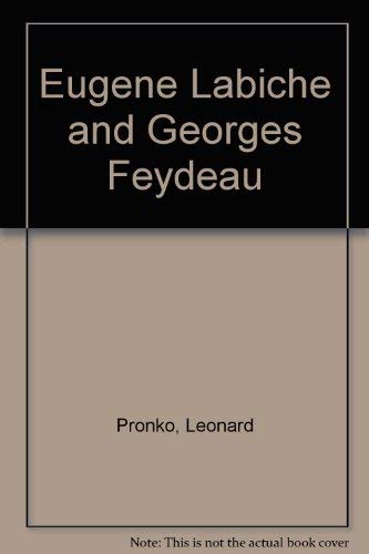 Stock image for Eugene Labiche and Georges Feydeau for sale by Vashon Island Books