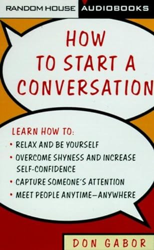 Imagen de archivo de How to Start a Conversation a la venta por The Yard Sale Store