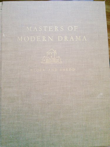 Stock image for Masters of Modern Drama for sale by ThriftBooks-Dallas