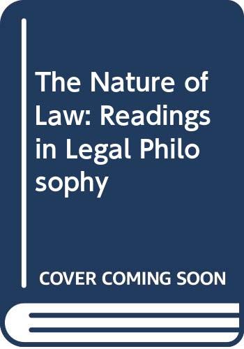 Beispielbild fr Golding Nature of Law zum Verkauf von ThriftBooks-Dallas