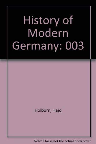 Stock image for History of Modern Germany 1840-1945 for sale by Hastings of Coral Springs