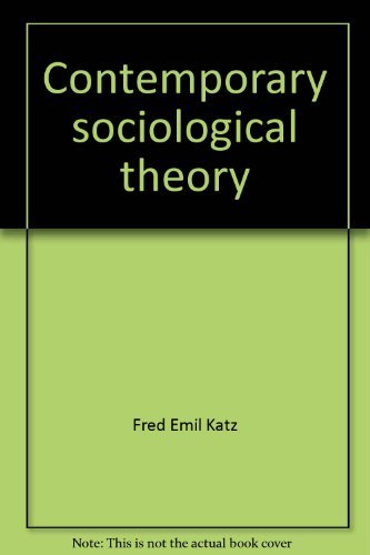 Imagen de archivo de Contemporary Sociological Theory a la venta por Better World Books