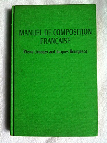 Imagen de archivo de Manuel De Composition Francaise a la venta por Wonder Book